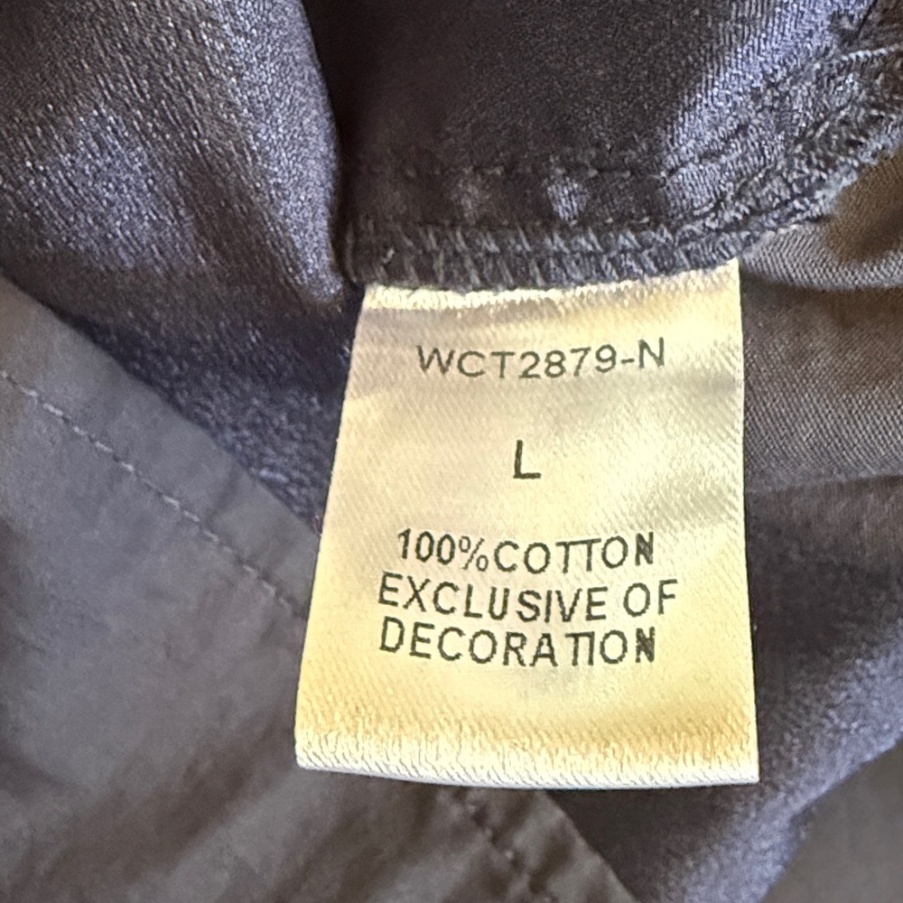 THML Navy Top with Pink and Yellow Label Detail, size large - Picture 6 of 6